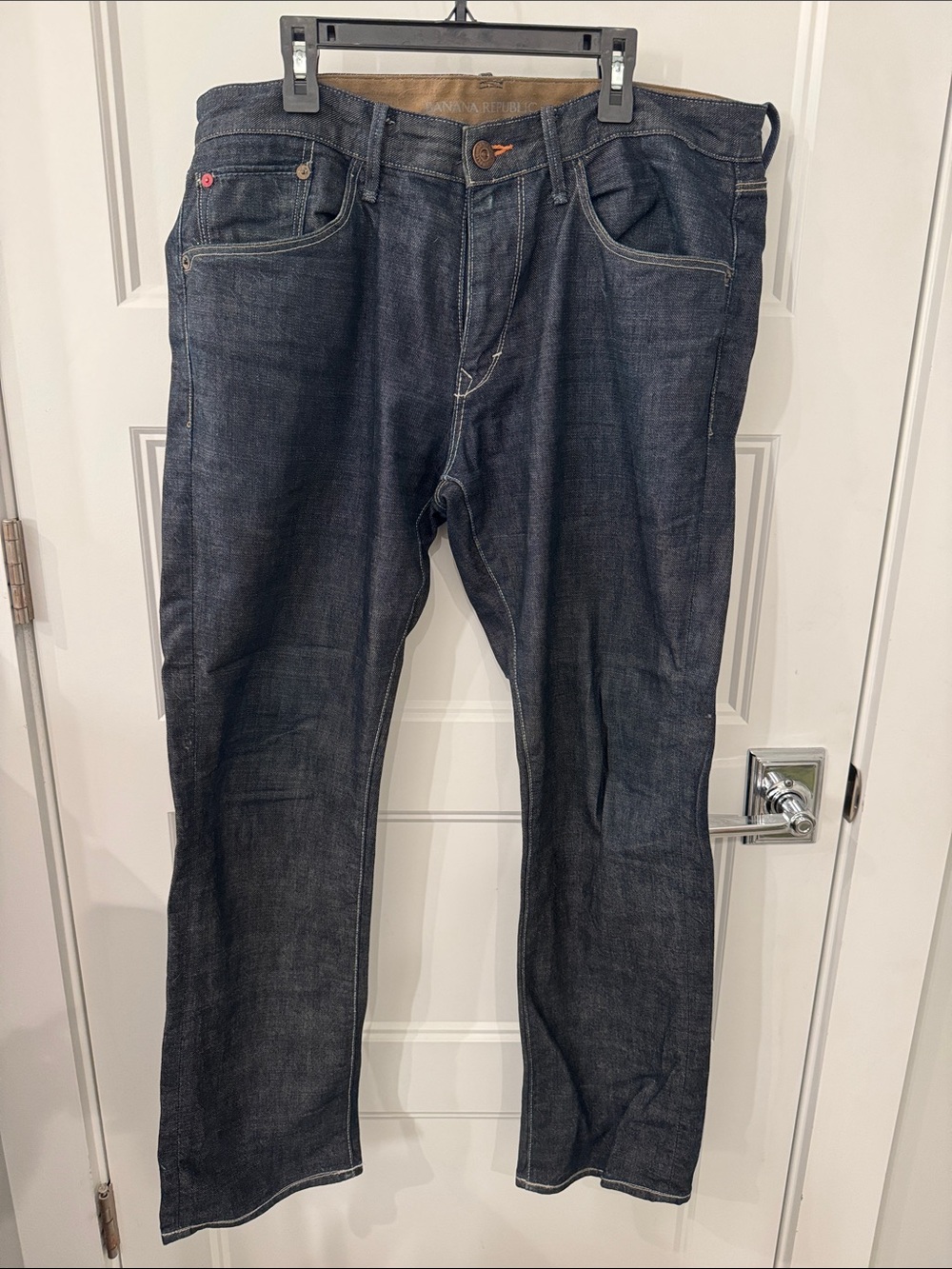 Banana Republic Indigo Slim Straight Jeans